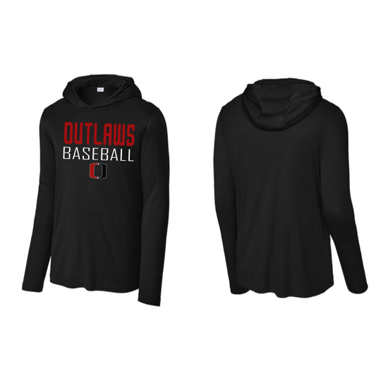 Performance Posi-UV Long Sleeve Hoodie “Baseball”