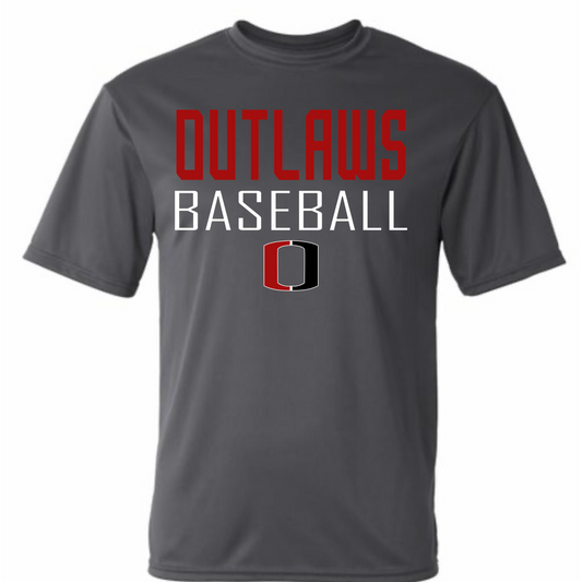 Outlaws Baseball dry fit