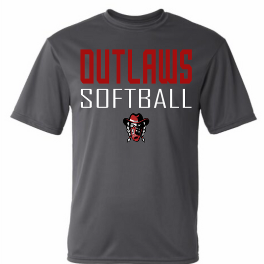 Outlaws Softball dry fit