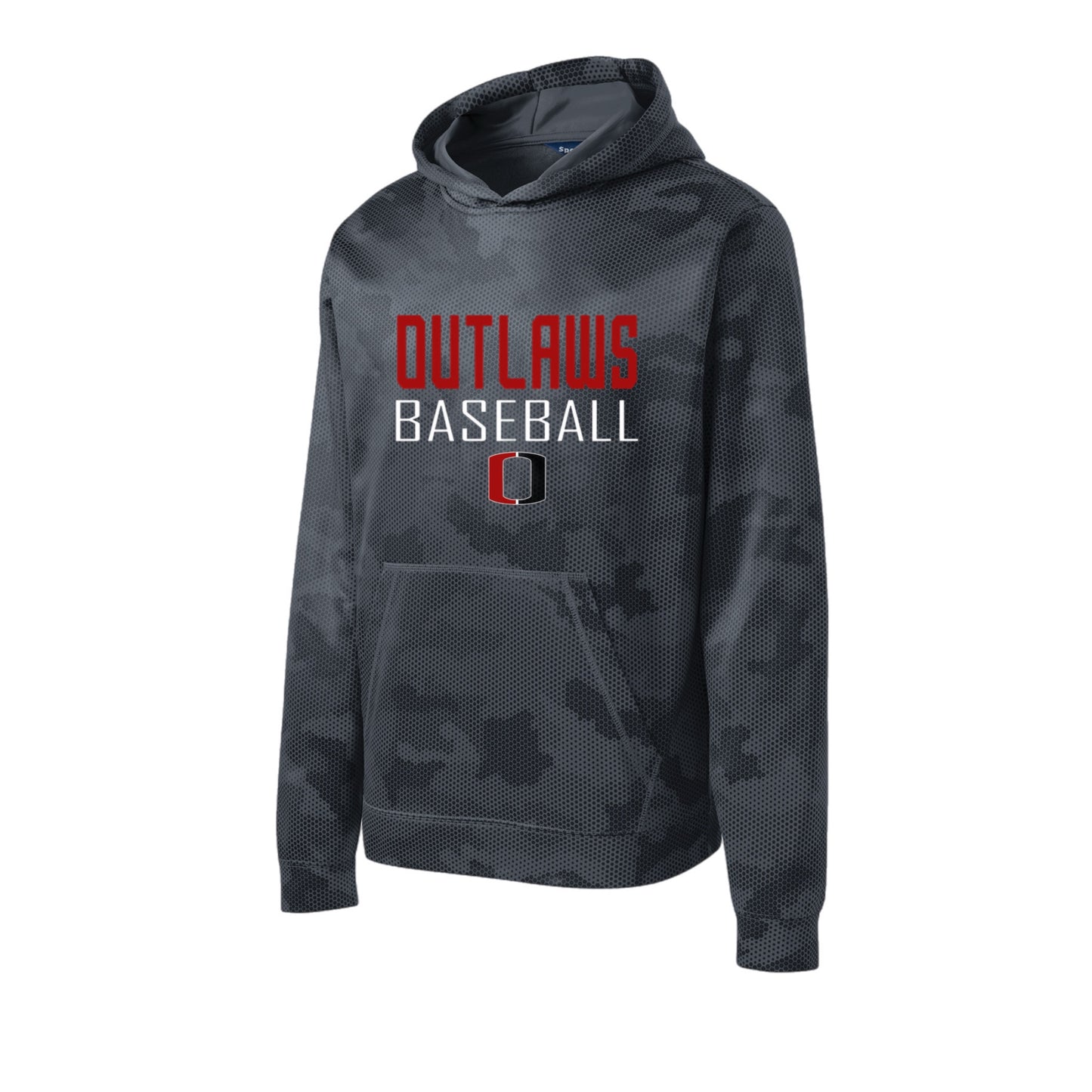 Youth Performance Camo-Hex Hoodie “Baseball”