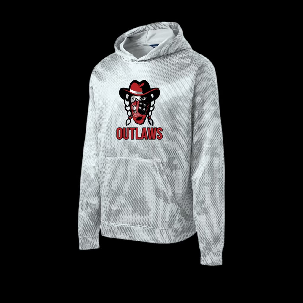 Lady Outlaws Adult Camo-Hex Hoodie