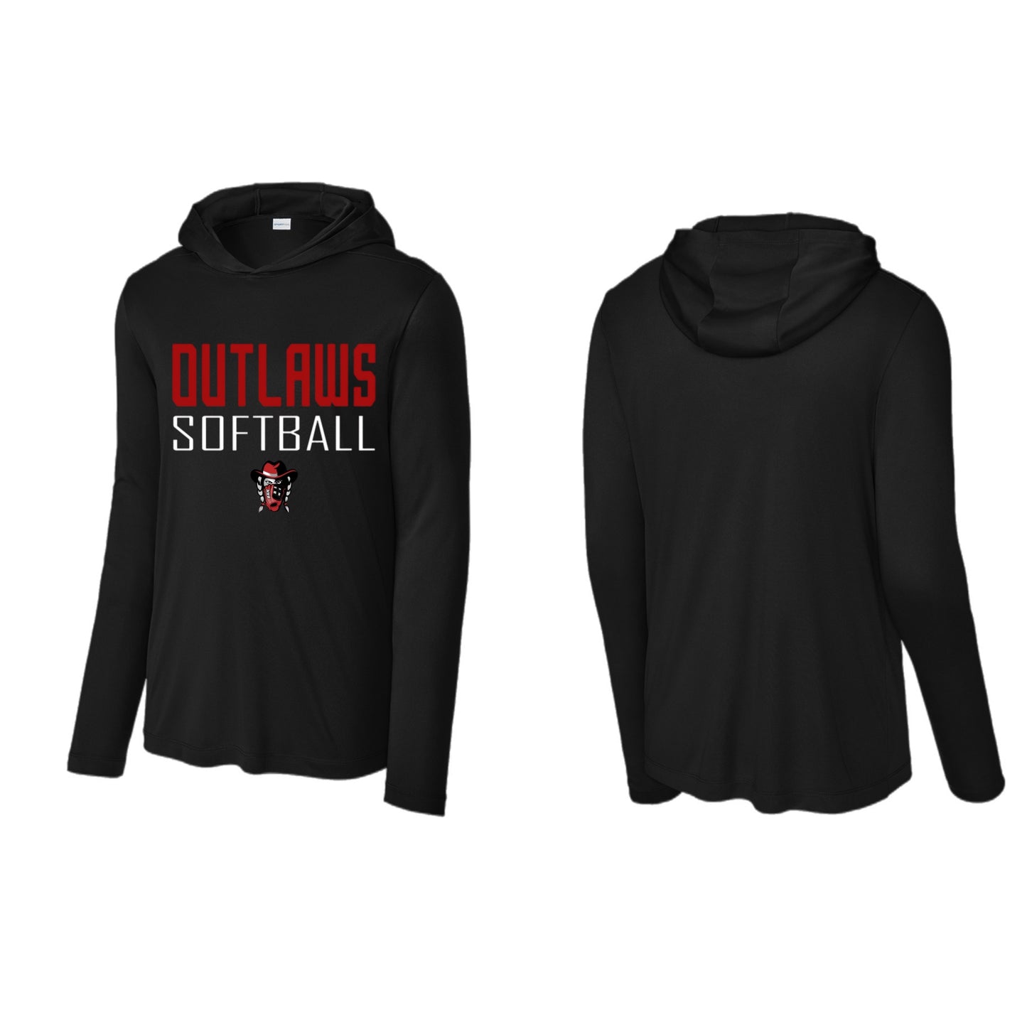 Performance Posi-UV Long Sleeve Hoodie “Softball”